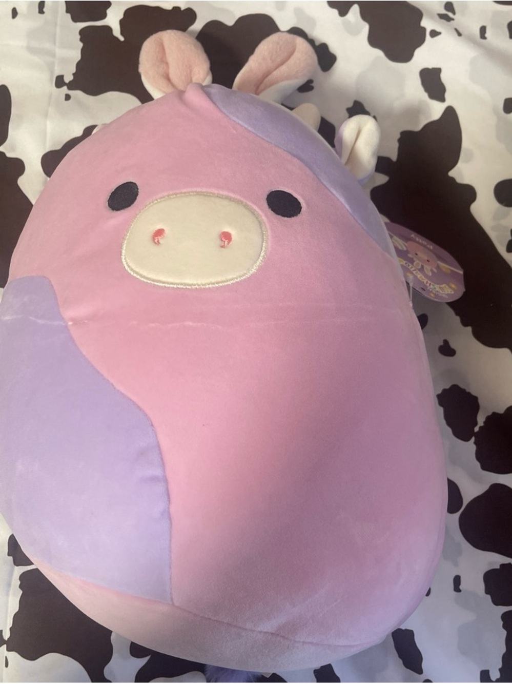 Kids Pink & Lavender Plush Unicorn Buddy - Soft Cuddly Toy